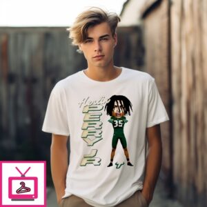 Herlin Perry Jr South Florida Bulls Caricature T-Shirt