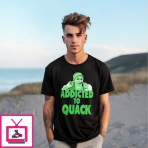 I Duck Oregon Addicted To Quack Gameday T-Shirt