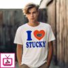 I Love Alexis Stucky Florida Gators Heart T-Shirt