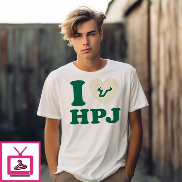 I Love Herlin Perry Jr South Florida Bulls T-Shirt