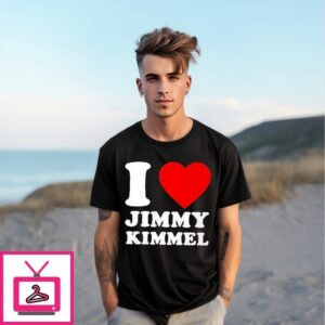 I Love Jimmy Kimmel Heart T-Shirt I Love Jimmy Kimmel Heart T-Shirt