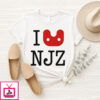 I Love Njz T-Shirt
