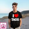I Love Tacos Heart T-Shirt