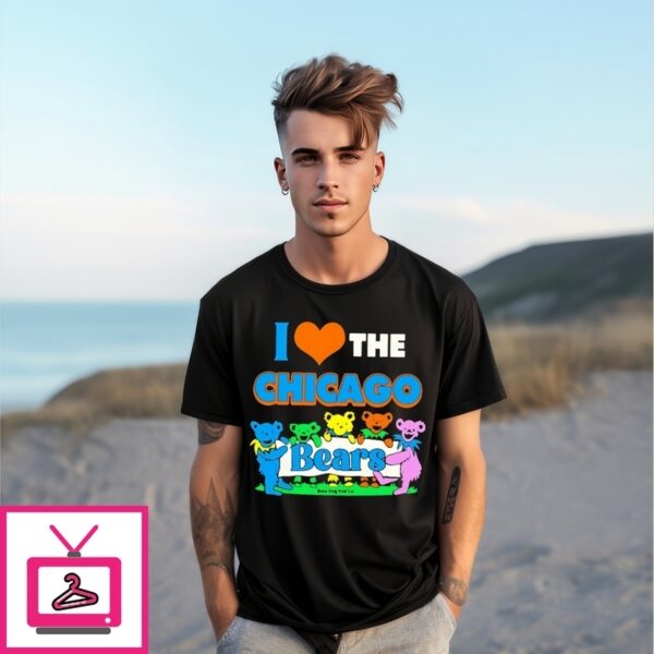 I Love These Bears Chicago Bears T-Shirt