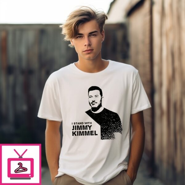 I Stand With Jimmy Kimmel Retro T-Shirt