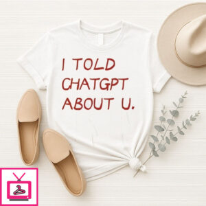 I Told Chatgpt About U T-Shirt I Told Chatgpt About U T-Shirt