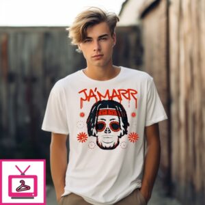 Ja’Marr Chase Cincinnati Bengals Sugar Skull Remix T-Shirt