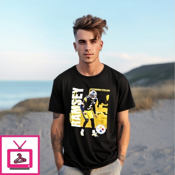 Jalen Ramsey Pittsburgh Steelers Player Graphic T-Shirt