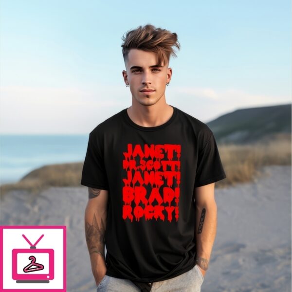 Janet Dr. Scott Janet Brad Halloween T-Shirt
