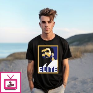 Joe Flacco Elite Baltimore Football Qb Fan Hope Poster Parody T-Shirt