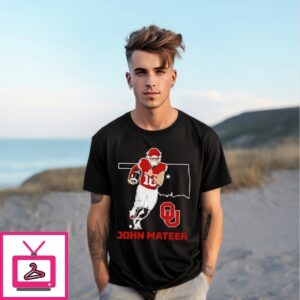 John Mateer State Star Oklahoma Sooners T-Shirt