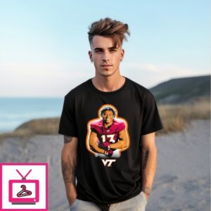 Kemari Copeland Virginia Tech Hokies Portrait T-Shirt Kemari Copeland Virginia Tech Hokies Portrait T-Shirt