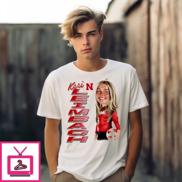 Keri Leimbach Nebraska Cornhuskers Caricature T-Shirt
