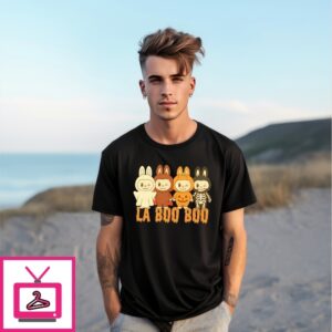 La Boo Boo Labubu Halloween T-Shirt La Boo Boo Labubu Halloween T-Shirt