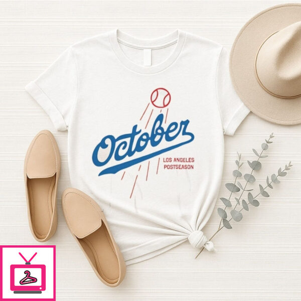 La Postseason Los Angeles Dodgers T-Shirt