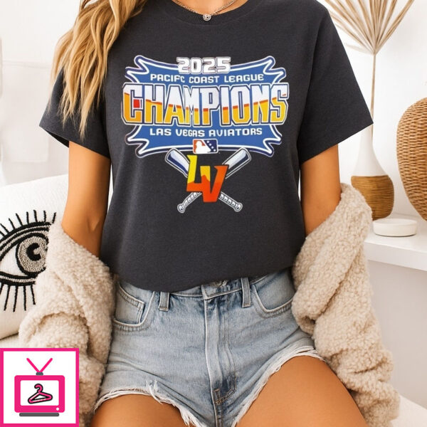 Las Vegas Aviators Pacific Coast League Champions 2025 T-Shirt