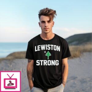 Lewiston Strong Christmas Tree T-Shirt Lewiston Strong Christmas Tree T-Shirt