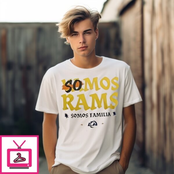 Los Angeles Rams Somos Rams Logo T-Shirt