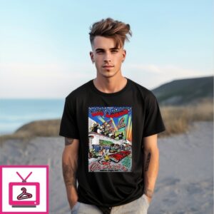 Los Lobos Rio Theatre In Santa Cruz Ca Dec 31 2025 Poster T-Shirt Los Lobos Rio Theatre In Santa Cruz Ca Dec 31 2025 Poster T-Shirt