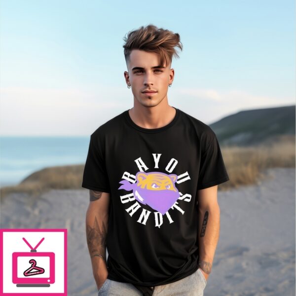 Lsu Bayou Bandit Mascot Emblem T-Shirt