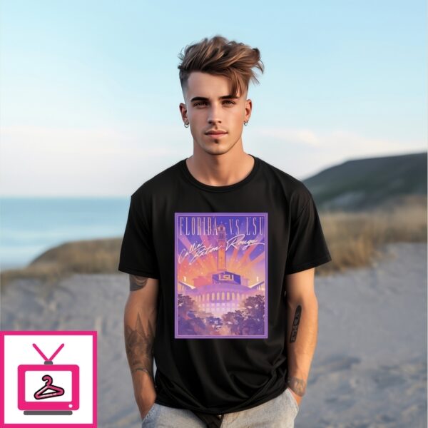 Lsu Tigers Vs Florida Gators Callin’ Baton Rouge Game Day 2025 T-Shirt