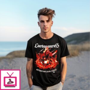 Luchasarus Extinction Level Event Aew Graphic T-Shirt