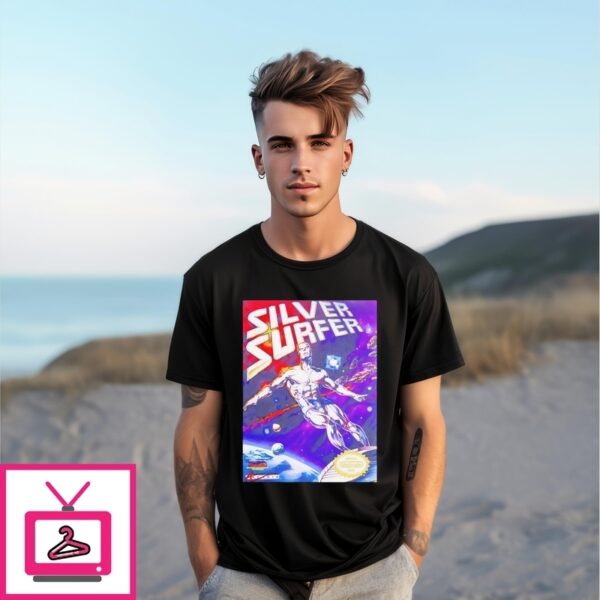 Marvel Silver Surfer Poster T-Shirt