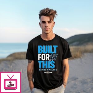 Miami Marlins Built For This October 2025 Postseason T-Shirt