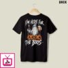 Michelob I’M Here For The Boos Funny Halloween T-Shirt