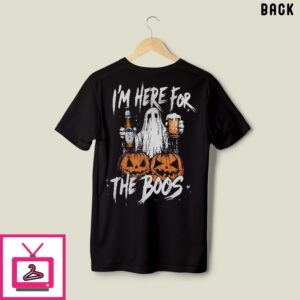 Michelob I’M Here For The Boos Funny Halloween T-Shirt