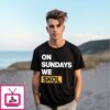 Minnesota Vikings On Sundays We Skol T-Shirt