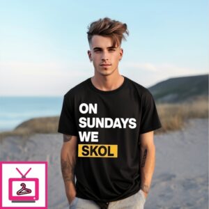 Minnesota Vikings On Sundays We Skol T-Shirt