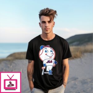 Mr Mets New York Mets Icon Vintage T-Shirt