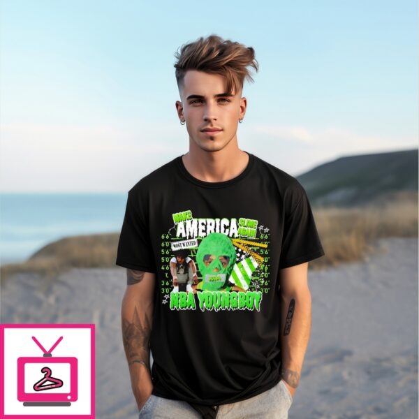 Nba Youngboy Masa Tour Green T-Shirt
