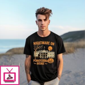 Nightmare On Pennsylvania Avenue School Halloween T-Shirt