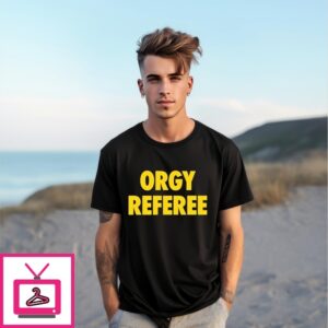 Orgy Referee Black T-Shirt