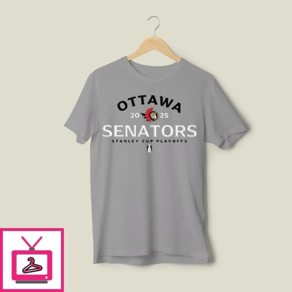 Ottawa Senators 2025 Stanley Cup Playoffs T-Shirt