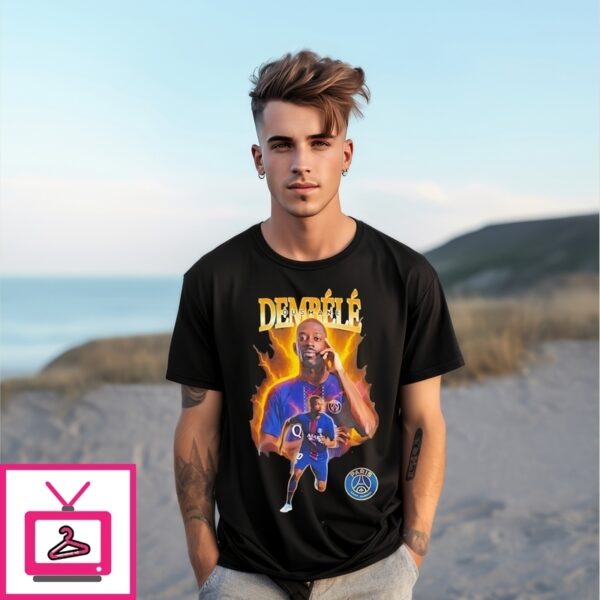 Ousmane Dembele Ballon Dor 2025 Graphic T-Shirt