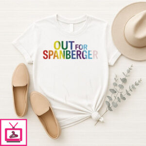 Out For Spanberger Pride Election 2025 T-Shirt