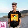 Palestinian Sunrise By Gorillaz Flag T-Shirt