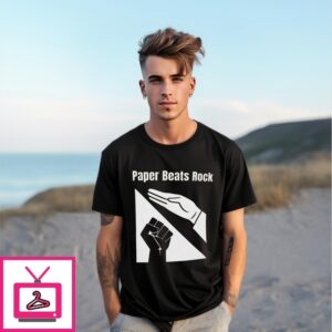 Paper Beats Rock T-Shirt