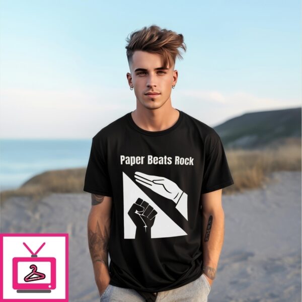 Paper Beats Rock T-Shirt