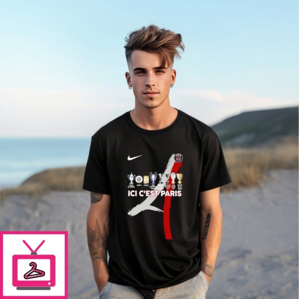 Paris Saint Germain Ici C’Est Paris Cups T-Shirt