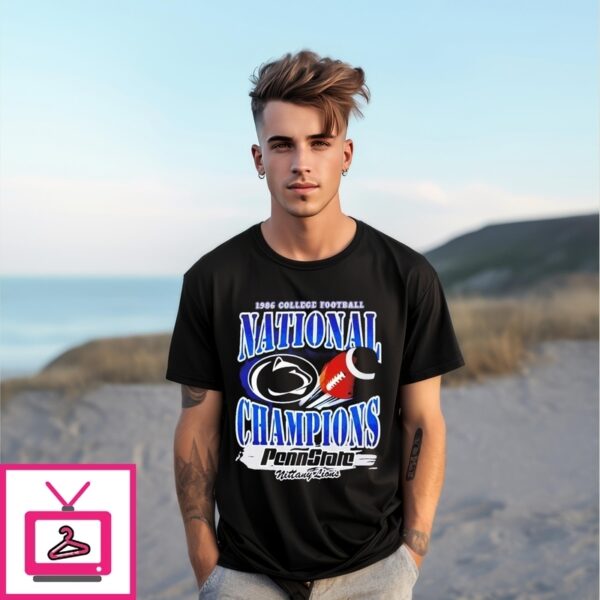 Penn State Nittany Lions 1986 College Football National Champions T-Shirt