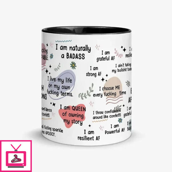 Personalized Bad Bitch Affirmations Mug
