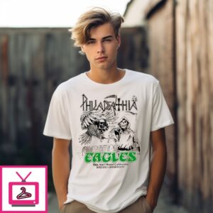 Philadelphia Eagles Hotel Philly Ivory T-Shirt