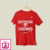Philadelphia Phillies Fanatics 2025 Nl East Division Champions T-Shirt