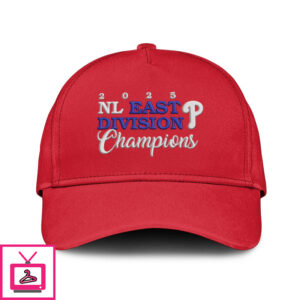 Philadelphia Phillies Nl East Division Champions 2025 Hat