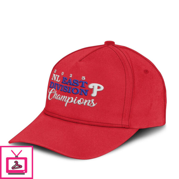 Philadelphia Phillies Nl East Division Champions 2025 Hat