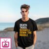 Pittsburgh Steelers Death Taxes Boswell Down The Middle T-Shirt